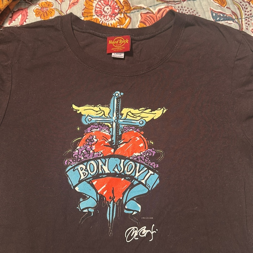 Bon Jovi Hard Rock T-Shirt